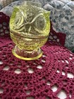 Real Uranium Glass Owl Fairy Lamp Made From Fenton Mold Glows Green