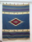 Vintage Beautiful Hand Woven Mexican Wool Weaving Rug 190x144 Cm