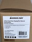 New - Iogear 4-port Dual View Dual-link Dvi Secure  Kvm Switch   Gcs1422taa3