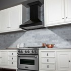 New 30  Zline Designer Black Wood Wall Range Hood Kitchen Kpcc-30
