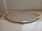 Matson Vintage Ormolu 454 Vanity Dresser  Tray Gold Plate Large 19 