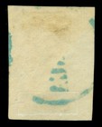 Argentina 1864 Rivadavia 10c Green Used As 5c On Piece Sc  12a Used  franca  Cxl