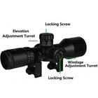 3-9 42e Illuminated Tactical Rifle Scope With Red green   Holographic Dot Sight