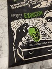Vintage Spook Show Window Card Poster Exorcism On Stage Horror