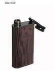 Stanley Cheers   Cheer Flask 8 Oz-redwood Woodgrain New 