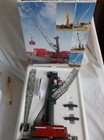 Nib Conrad 2111 Liebherr Lhm320 Harbour Mobile Crane 1 100 Scale Red black Mint