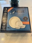 Corelle 16pc Livingware Splendor Vitrelle Glass Round Dinnerware Set