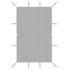 Winter Rectangle Inground Swimming Pool Heavy Duty Safety Cover Gray Customize