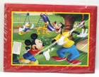 Disney Mickey Goofy Children Nursery Room Wall Art Cartoon Picture 9 x6 5  Decor