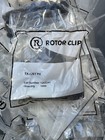 Lot Of 1000 Mcmaster Rotor Clip Retaining Rings 0 125 shaft Od Tx-12st Pa