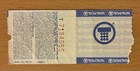 1982 The Clash Cape Cod Coliseum Ma Concert Ticket Stub London Calling Strummer