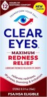  pack Of 2  Clear Eyes  Maximum Redness Relief Eye Drops  0 5 Fl Oz