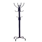 Metal 8-hook Coat Tree Stand Purse Hanger Hat Rack 6 Ft Hallway Entryway Mudroom