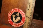 Antique Paper Scrap Victorian Era Church   Co s Soda Arm Hammer