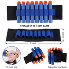 Compatible With Nerf Guns Darts - 20 Pcs Party Supplies Toy Gun Black blue