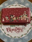 Disney Dooney   Bourke Christmas Holiday 2024 Wristlet Wallet Mickey Minnie