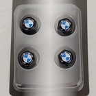 Set Of 4 Hex Fit Bmw Car Wheel Tire Air Valve Caps Stem Dust Cover Decorative