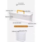 1 7pcs Multi Compartment Tool Parts Organizer Storage Box Set Box For Screws
