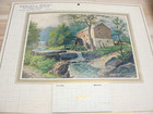 Nos 1942 Wesley L  Bruey Creamery Nofolk Conn Calendar Mill Built By Washington