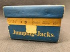 Vintage Jumping Jacks Baby Shoe Original Box Empty 1950 s-1960 s Display Store