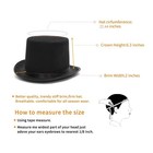 Men Women Vintage Top Hat Felt Cylinder Steampunk Costume Formal Dress Cap
