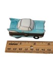 Midwest Of Cannon Falls 1950s Blue Coupe Car W hamburger Hinged Trinket Box