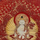 35  Tibet Silk Cloth Embroidery Buddhism Maitreya Buddha Thangka Mural Tapestry