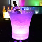 5pcs Ice Bucket Wine Cooler Champagne Drinks Beverage 5l Led 7 Color Changing
