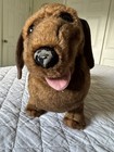 Brown Dachshund 16    Plush Stuffed Animal Hand Puppet Toy By Folkmanis