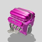 1 25-1 24 Scale Resin Billet Show Car Motor Lsx Engine Kit