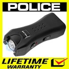 Police Stun Gun 618 Mini Rechargeable With Led Flashlight Black