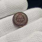 1863 Civil War Token Indian Head Not One Cent