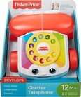 Pretend Toys For Kids Toddlers Girls Boys 1  Year Old Pull Toy Chatter Telephone