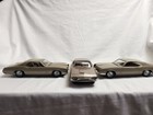 1966 Buick Riviera   1963 Ford Thunderbird Dealer Promo 1 25 Scale Hardtop Gold