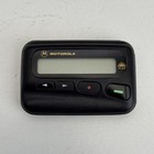 Vintage Motorola Flex Pager Beeper With Holder Clip As Is Read