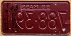 1959 Massachusetts License Plate