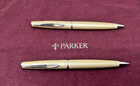 Parker Prose Gold   Chrome Ballpoint Pen   Pencil Set