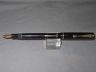 Sheaffer Vintage Flat Top Black Fountain Pen-medium Point--slender Size