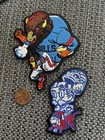  2  Buffalo Bills Rare Embroidered Iron On Patches Patch Lot Vintage 3 5      3   