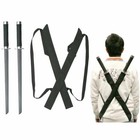 New 26  Ninja Samurai The Twin Blade Martial Arts Swords Japanese Katana Combat