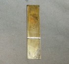 Antique 1855 Singer 12 Treadle Sewing Machine Brass Shuttle Bobbin Cover Plate