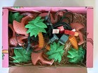 Vintage Nib Primal Lite String Lights Miami Flamingo Sue Scott 1993 Tiki Decor