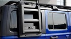 Super Duty Roof Rack Cargo Basket For 2018-2024 Jeep Wrangler Jl Combo Of Ladder