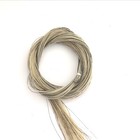 50 Hanks Gray Horse Hair Real Horse Tail Extended  Long Horsetail  92-95cm