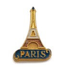Vintage Eiffel Tower France Sap Polyne Paris France Souvenir Fashion Lapel Pin