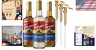  deluxe Coffee Syrup Trio - Vanilla  Caramel  Hazelnut 