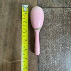 Antique Vintage Solid Wood Pink Chippy Paint Darning Egg
