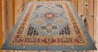 6 1 X 8 10 Geometric Super Kazak Handmade Oriental Vege Dyed Wool Area Rug 6 X 9