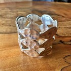 Sterling Silver Hammered 925 Band Cutout Beautiful Statement Ring   Size 11   9g