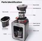 Secura Coffee Maker With Grinder  Programmable Grind And Brew Coffee
